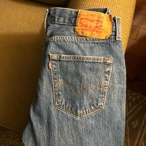 Levis 501 denim jeans for men